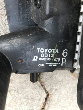 TOYOTA VERSO II 1.8 16V CHLADIČ VODY VENTILÁTOR