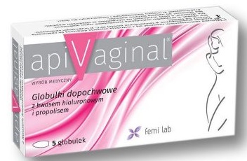 Farmina APIVAGINAL globulki PROPOLISOWE 5 sztuk