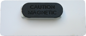 IDENTYFIKATOR METAL magnes plakietka grawer ZI