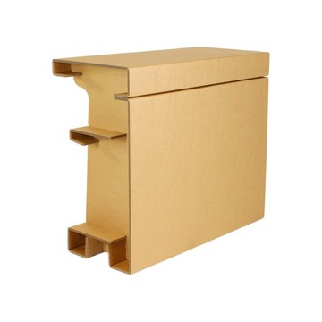 Экологический прилавок из картона.