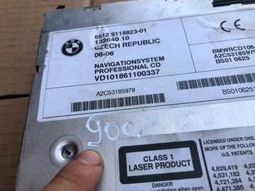 RADIO NAWIGACJA CZYTNIK NAVI BMW Z4 E85 9118823