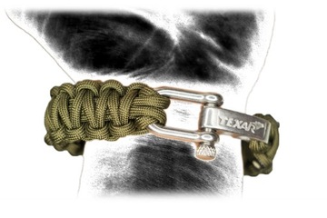 Браслет выживания Paracord TEXAR Olive