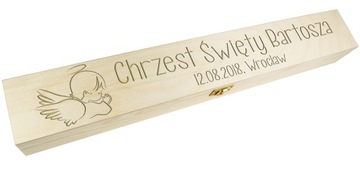 КОРОБКА ДЛЯ СВЕЧЕЙ СВЯТОЕ КРЕЩЕНИЕ ГРАВИРОВКА