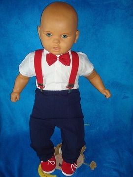 KOSZULO-BODY SPODNIE SZELKI MUSZKA KOSZULA r.62