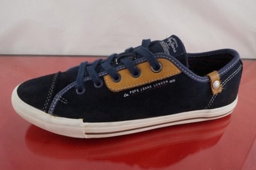 BUTY SPORTOWE PEPE JEANS LONDON R40 W25,5 SKÓRA