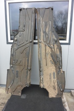 КРЫШКА ШАССИ НИЖНЯЯ ЛЕВАЯ ПРАВАЯ MERCEDES W203 КОМПЛЕКТ