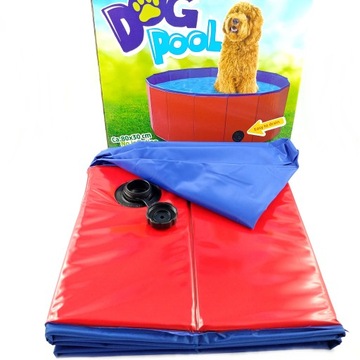 Basen dla psa 80 x 80 x 30 cm