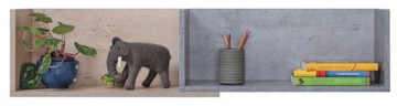 Półka wisząca 110cm do pokoju młodzieżowego panel