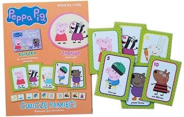 ŚWINKA PEPPA ; ĆWICZĘ PAMIĘĆ: D-X