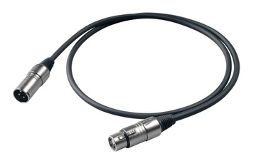 Микрофонный кабель Proel XLR F — XLR M, 5 м