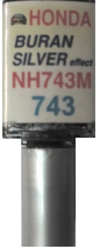 HONDA NH743M BURAN SILVER LAKIER ZAPRAWKA DO RYS