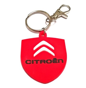 Brelok Citroen gumowy emblemat znaczek c5 c3 RD c4