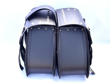 SAKWY MOTOCYKLOWE Z FRĘDZLAMI KUFER BOCZNY S283C