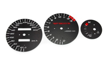 Suzuki RF 900 R Tarcze Zegarów CZARNE