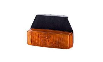 LAMPA OBRYSOWA PROSTOKĄT PODWIESZANA ŻÓŁTA LOP-124