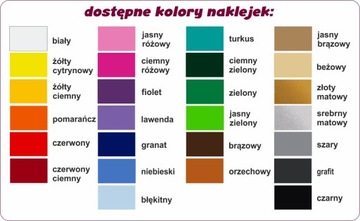 Naklejki na pudełko koperty kartki ŚLUB