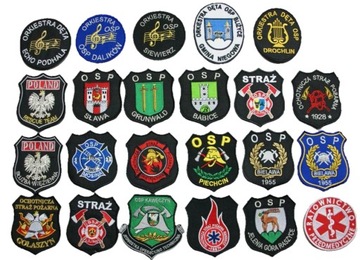 WYCENA HAFT LOGO STRAŻ POŻARNA OPCJA DODATKOWA