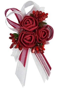 Kotyliony bukieciki przypinki dla rodziców 16kolor