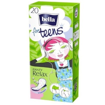 Wkładki Bella Teens Ultra Relax 20 szt ziel.herbat
