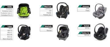 АДАПТЕРЫ BEBETTO ДЛЯ MAXI COSI, CYBEX, ДЕТСКОГО СИДЕНЬЯ