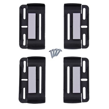 BEZRAMKOWE MOCOWANIE 2 TABLIC REJ UCHWYT RAMKI KPL czarne SimpleFix Jakość!