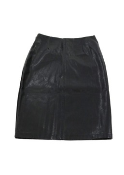 DAMSKA SPÓDNICA OŁÓWKOWA SKÓRZANA P8001 r.L