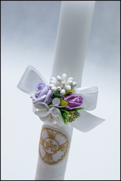 СВЕЧА ДЛЯ ПРИЧАСТИЯ РУЧНОЙ РАБОТЫ