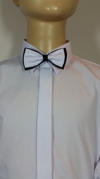 РУБАШКА ДЛЯ МАЛЬЧИКОВ, БЕЛАЯ, ЭЛЕГАНТНАЯ, ДЛИНА. РУКАВ 140