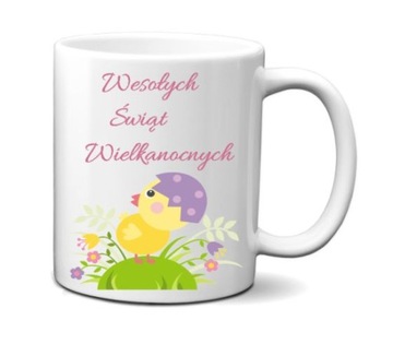 KUBEK v15 Wielkanoc Wesołych Świąt Wielkanocnych