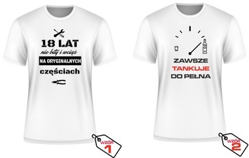 ФУТБОЛКА НА 18-Й ДЕНЬ РОЖДЕНИЯ 18 ЛЕТ, ОТЛИЧНЫЙ ПОДАРОК ​​XX