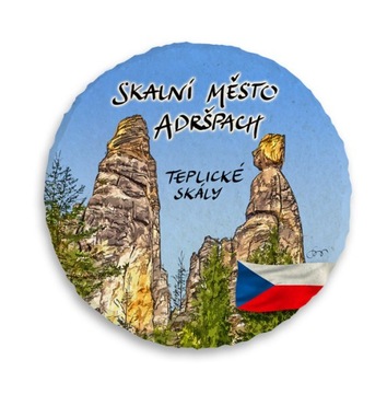 ADRSPACH SKALNE MIASTO magnes lodówkę kamień 571 M