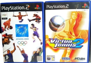 4xGRA PS2 - TENNIS- VIRTUA TENNIS 2 + OLIMPIADA ++