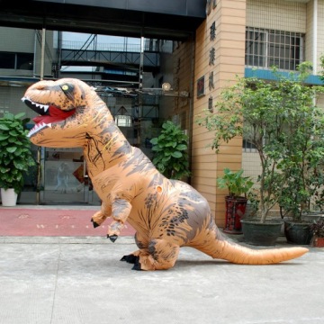 KOSTIUM STRÓJ NADMUCHIWANY DINOZAUR T-REX