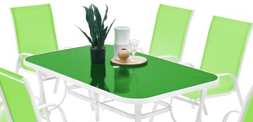 Садовая мебель набор Таблица 6+1 для балкона террасы