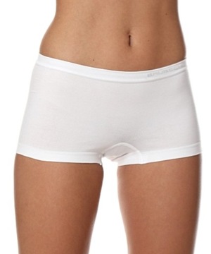 Bokserki damskie BRUBECK cotton BX10470A białe M