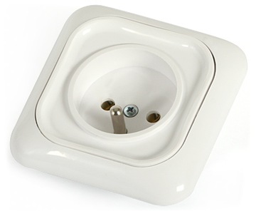 Gniazdo podtynkowe z bolcem 16A / 230V 2P+Z SATEL
