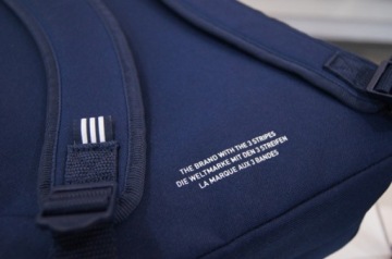 ШКОЛЬНЫЙ РЮКЗАК ADIDAS, ТЕМНО-СИНИЙ ED8668 СПОРТИВНЫЙ, прочный, подходит для формата А4