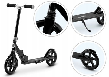 HULAJNOGA SKŁADANA DUŻA LIONELO LUCA AMORTYZATOR LEKKA WYTRZYMAŁA HAMULEC