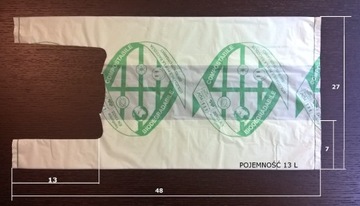 WORKI KOMPOSTOWALNE, BIODEGRADOWALNE NA ODPADY-13L