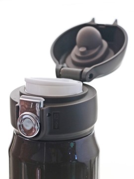 Kubek termiczny TERMOS stal CLICK kawa brąz 400 ml