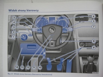 VW GOLF 6 инструкция по ремонту VW Golf VI 2008-2012 PL +Радио RCD 310, цвет