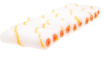 Живопись ролика Золотая мини -нить 10 см 10 шт.+Ручка кювета. Набор комплекта живописи