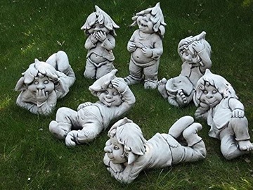 Фигурка садового гнома для бетонного сада