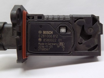 BMW G11 G15 G30 VÁHA VZDUCHU 0281006812 8580022