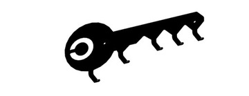 Ключ - вешалки для ключей (модель 011)