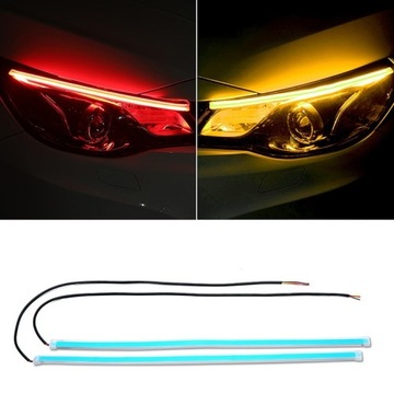 TAŚMA LED DRL DYNAMICZNE KIERUNKOWSKAZ TYŁ TYLNE