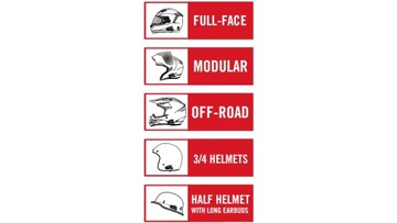 UCLEAR Motion 4 Lite для одиночного мотоциклетного домофона, радиус действия до 800 м