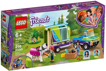 LEGO FRIENDS 41371 PRZYCZEPA DLA KONIA KOŃ KONIK !