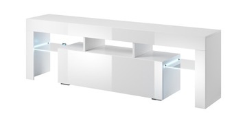 RTV TORO 138 cm wysoki połysk - CAMA MEBLE