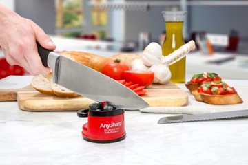 Точилка для ножей AnySharp Classic Red с точильным камнем